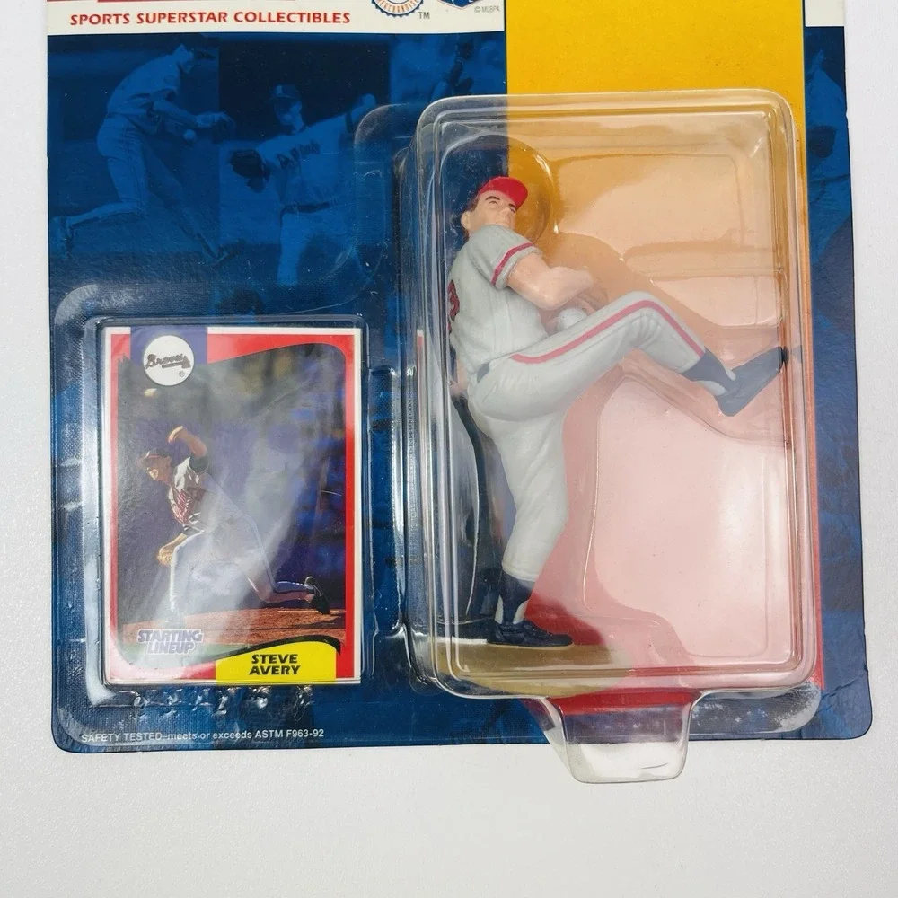 Steve Avery Starting Lineup MLB 1994 Action Figure Card Atlanta Braves